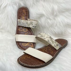 Sam Edelman Gala Slide Sandal Size 5.5 Snake Print